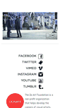 Mobile Screenshot of doartfoundation.org